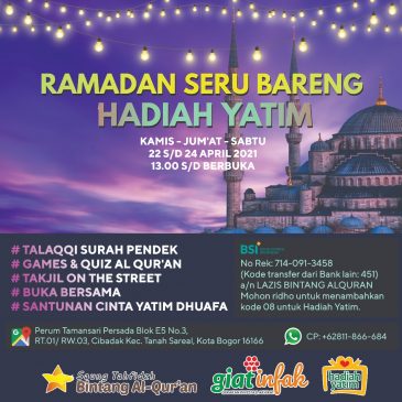 Ramadhan Bersama Hadiah Yatim